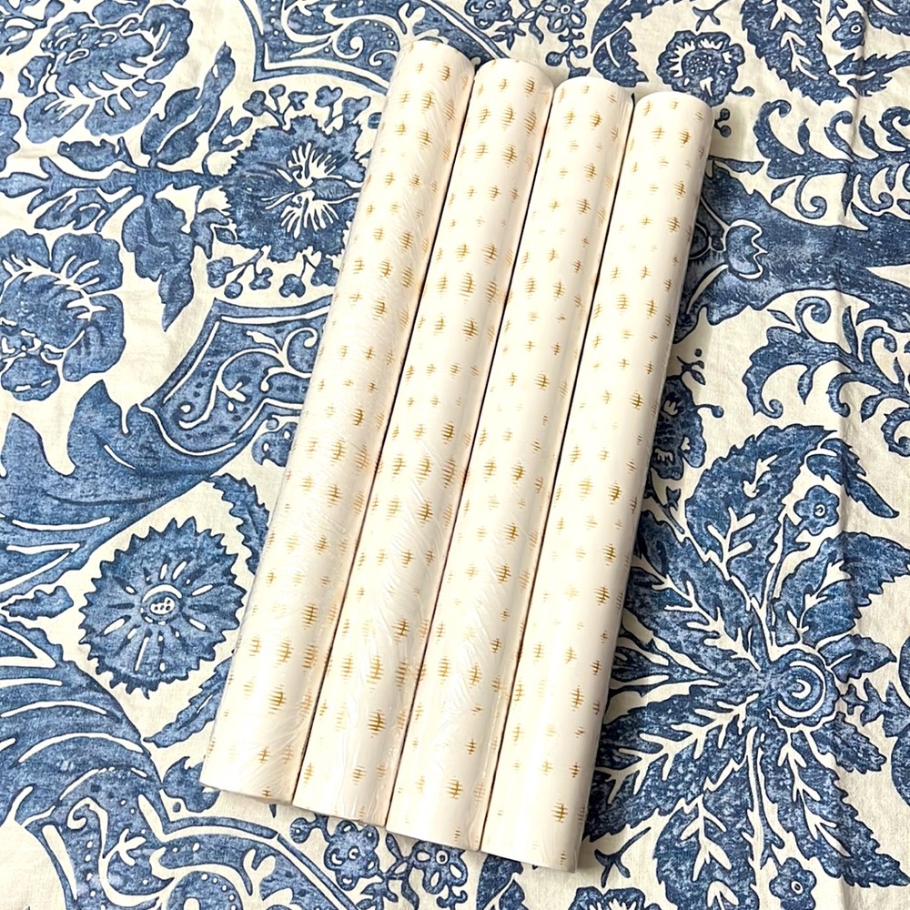 Modern Cream Wallpaper w Yellow Wavelength Dots Sarah Richardson A Street Prints